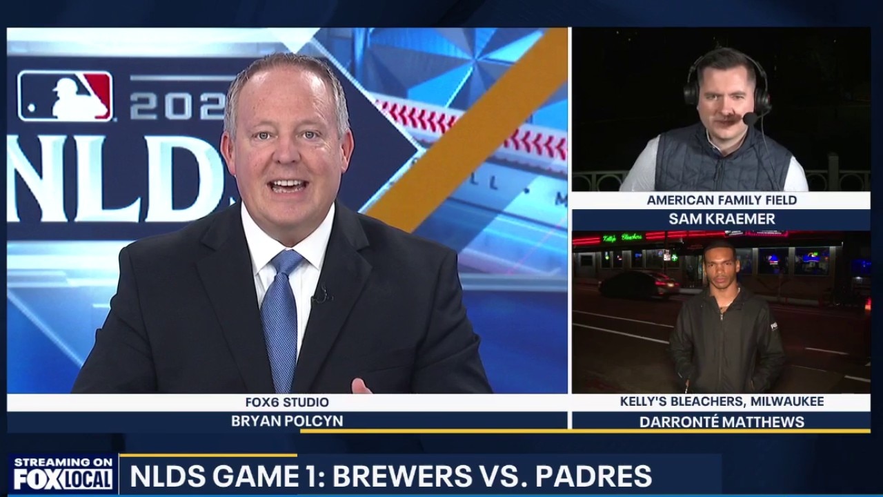 Brewers in NLDS Game 1, fans react
