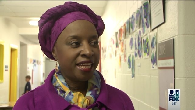 Seattle principal makes her cancer fight a teaching moment
