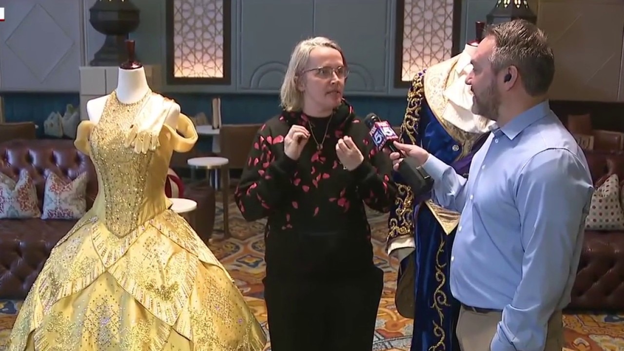 Paul interviews wardrobe designer for 'Beauty and The Beast'