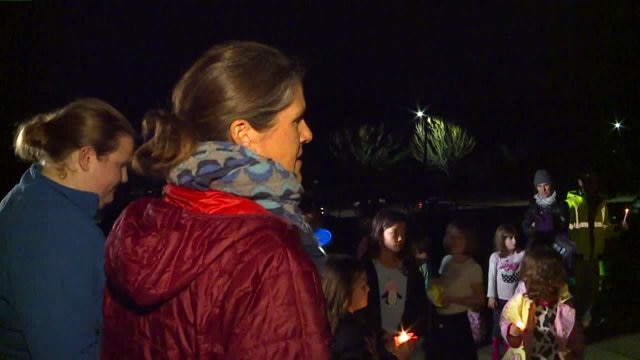 Candlelight `unity` vigil held in West Seattle after Trump election