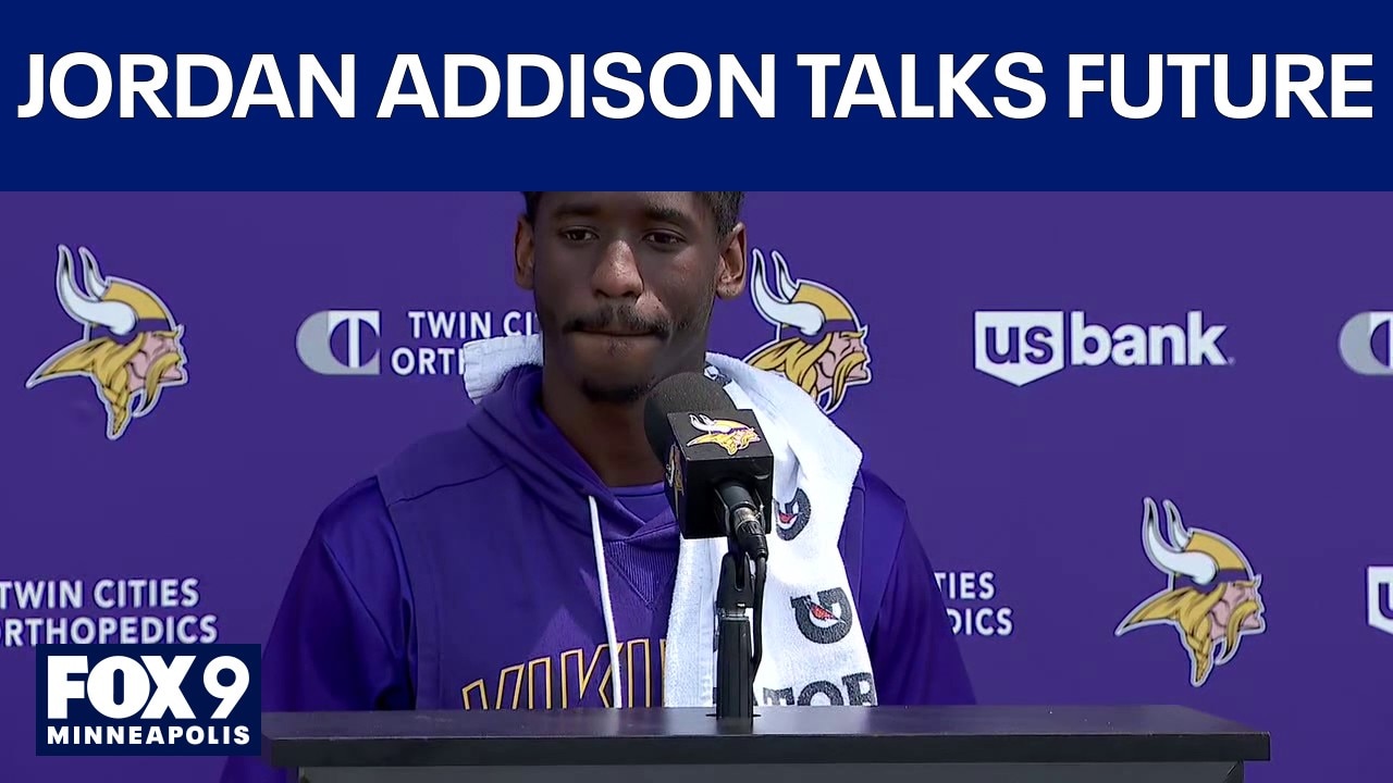 Jordan Addison on contract: 'Right now I'm being where my feet are'