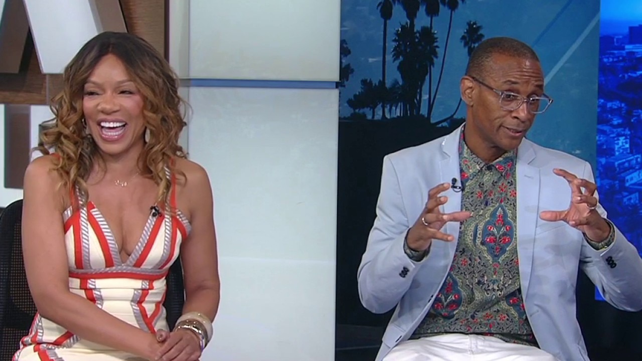 Tommy Davidson and Wendy Raquel Robinson visit GDLA+