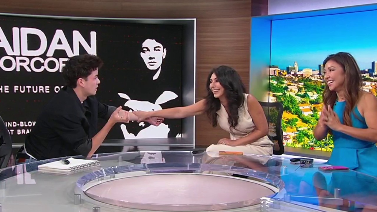 19 year old magician shows off his skills