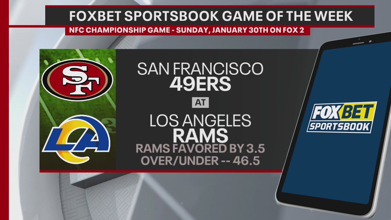 FOX Bet game of the week: Rams vs 49ers