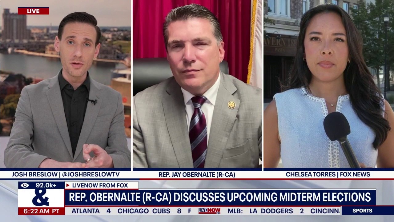 Rep. Obernalte (R-CA) discusses AI & midterm elections