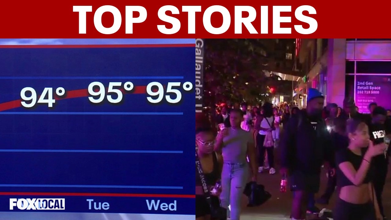 TOP STORIES | DC safety surge, Prince George’s shooting arrest and early heat wave