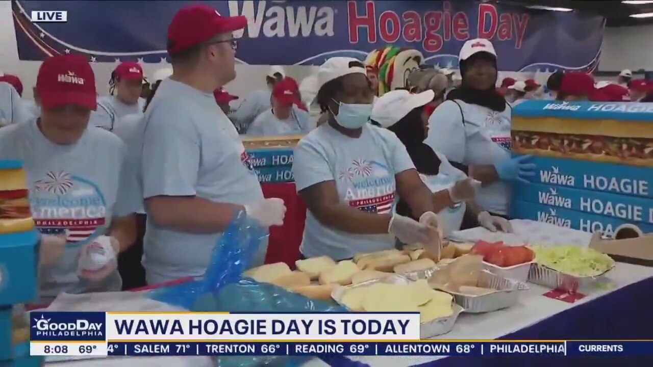 Crews gear up for busy morning as Wawa Hoagie Day returns