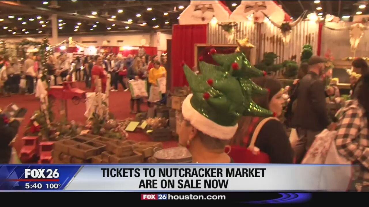 Tickets to Nutcracker Market are on sale now