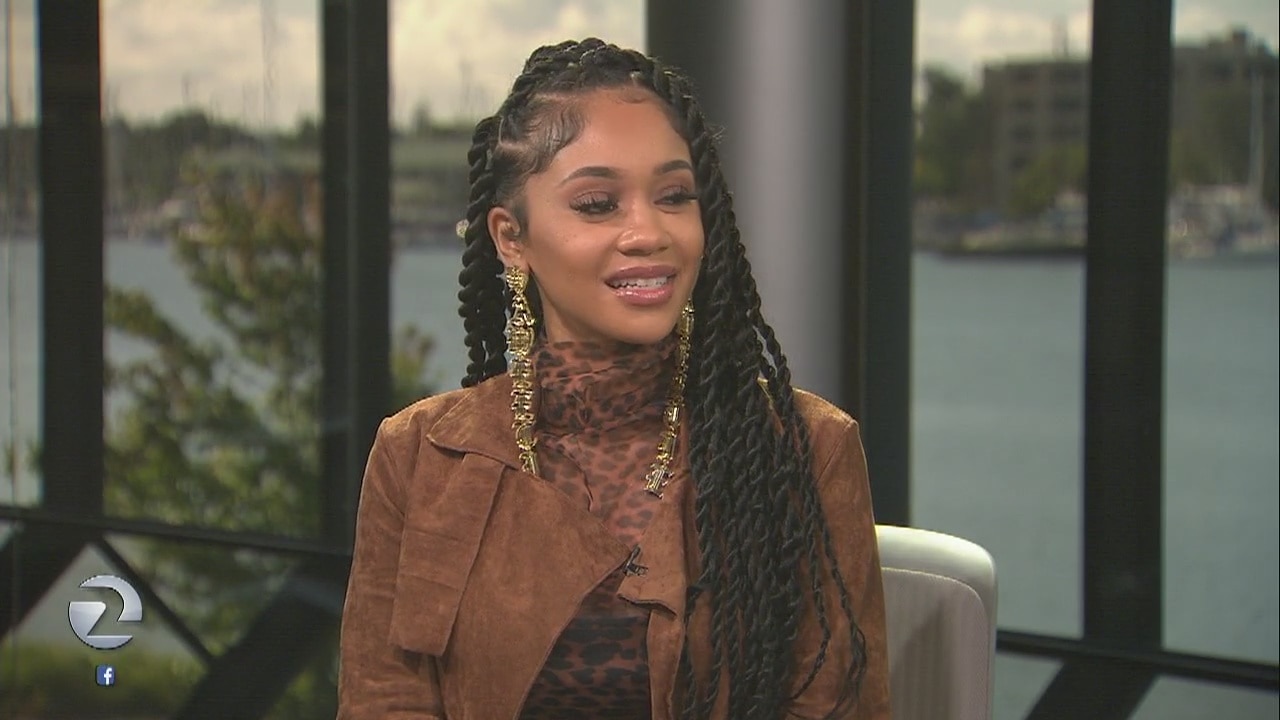 Bay Area rap star Saweetie on The Nine