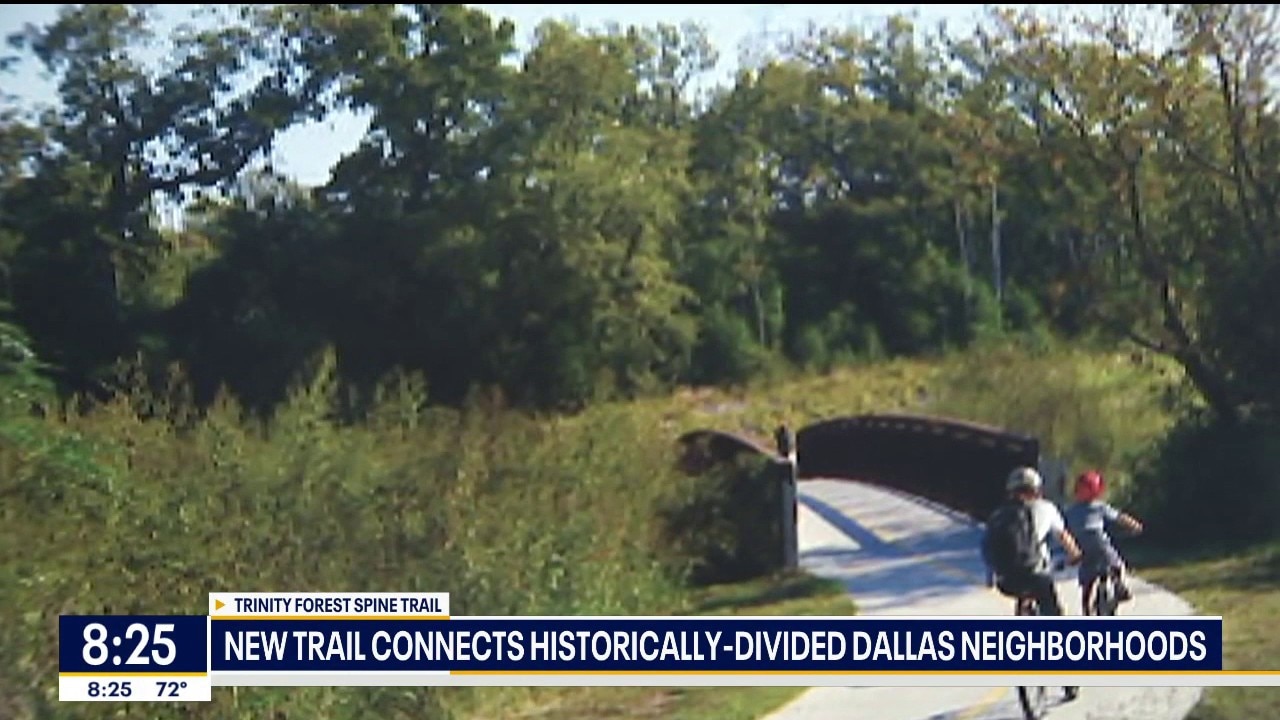 New trail connects historically-divided Dallas neighborhood