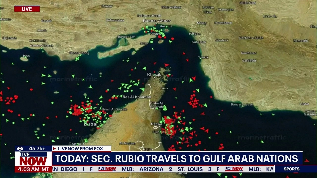 Sec. Rubio heads to Mideast for talks with Gulf nations
