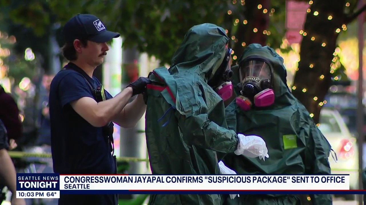 'Suspicious package' sent to Congresswoman Jayapal's office in Seattle