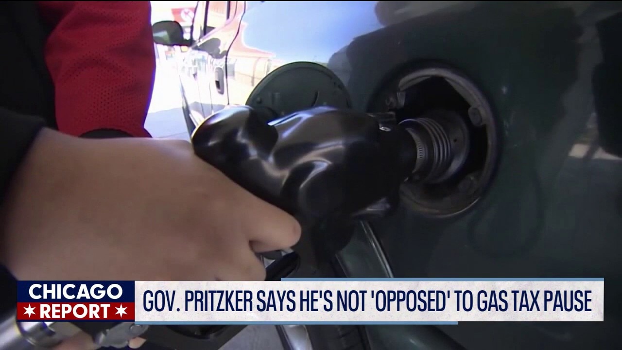 Pritzker says he's 'not opposed' to pausing gas tax | The Chicago Report