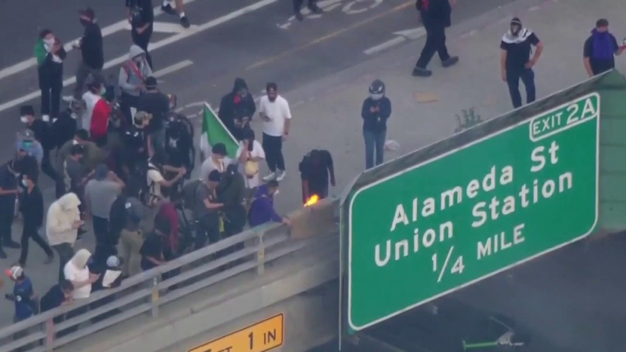 Protester sentenced for throwing rocks, burning debris at CHP officers