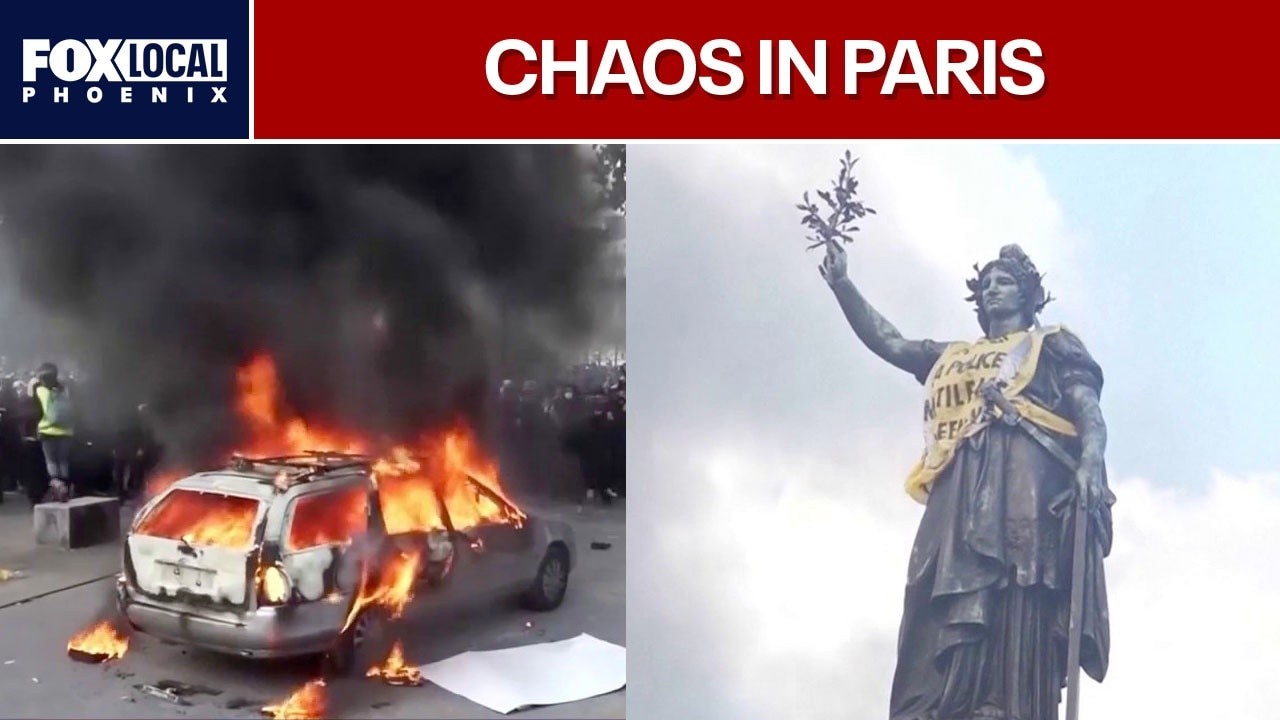France curfews enacted as Paris protests spark violence