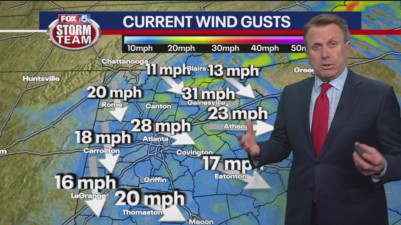 Tuesday midday weather forecast