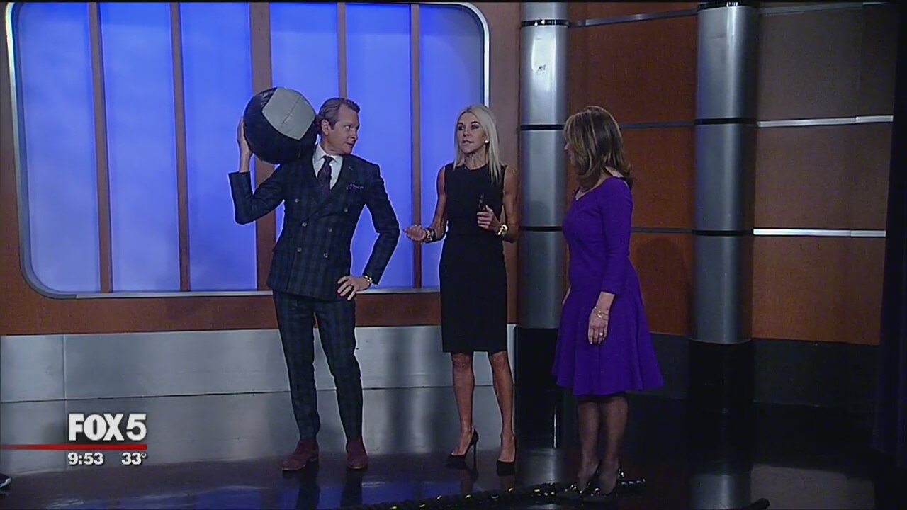 Working out with MaryAnn Browning