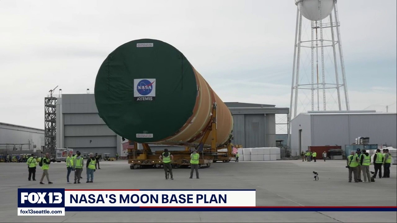 NASA plans permanent moon base