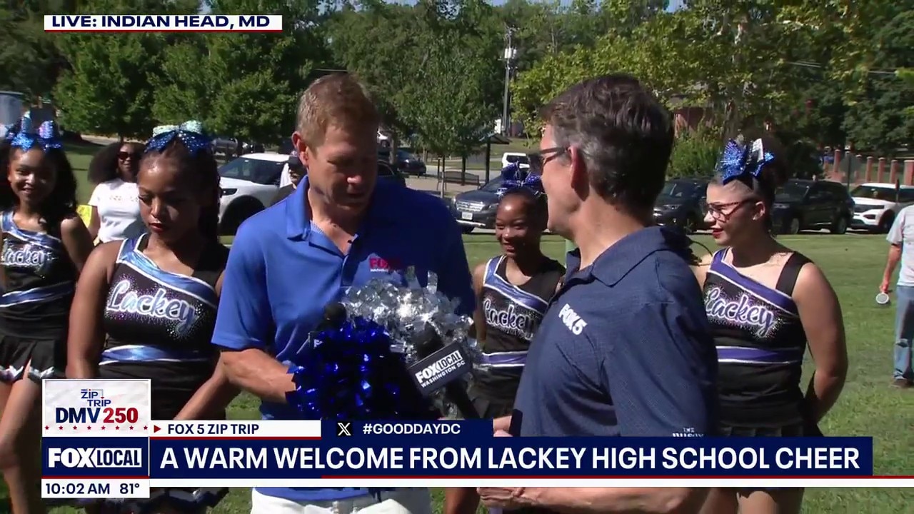 A Warm Welcome From Lackey High School Cheer
