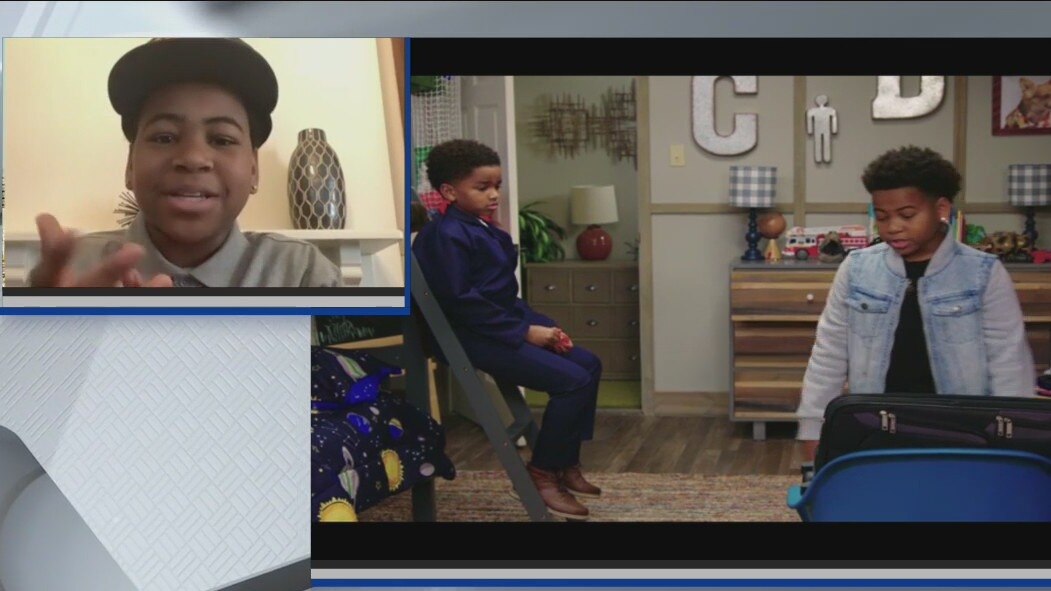 Young Dylan is the star of his own show