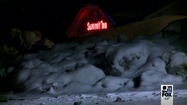 Heavy snow in the passes