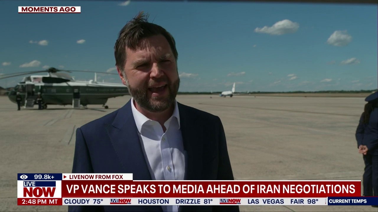 Vice President Vance speaks ahead of Iran talks