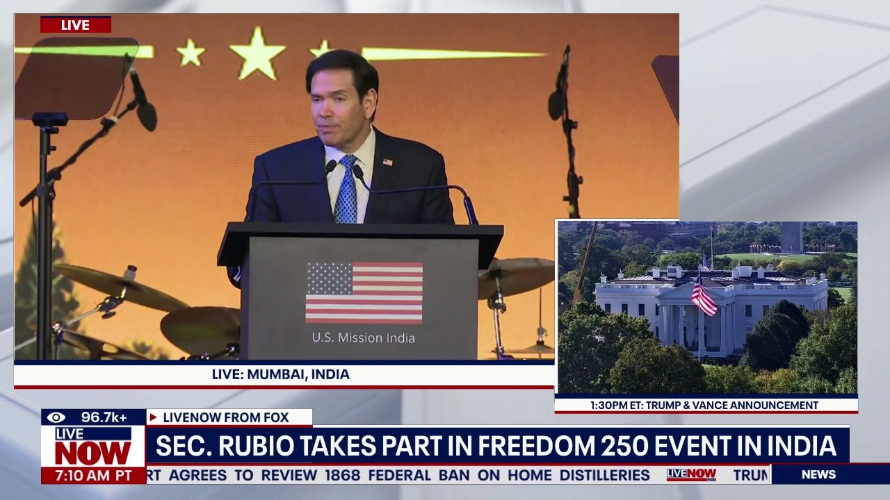 Rubio participates in US Embassy freedom 250 event 