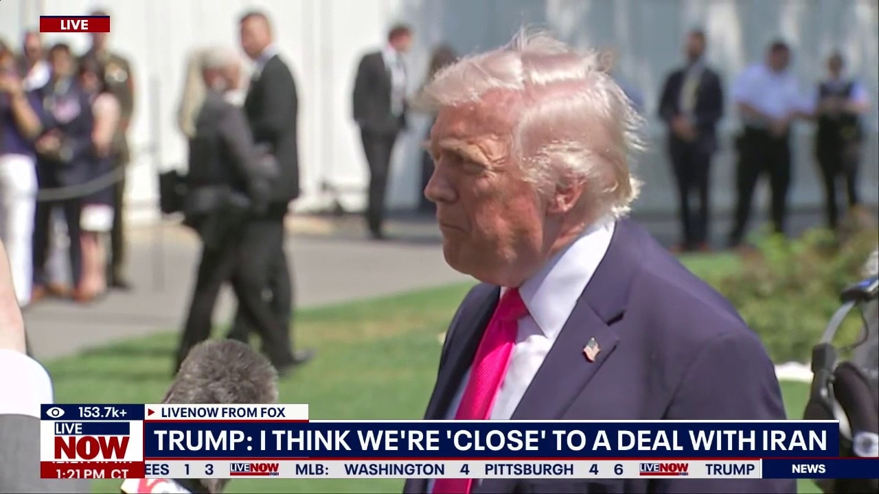 Trump says U.S. is close to deal with Iran