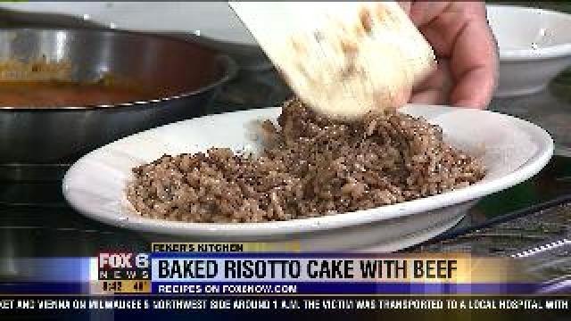 Baked Risotto Cake