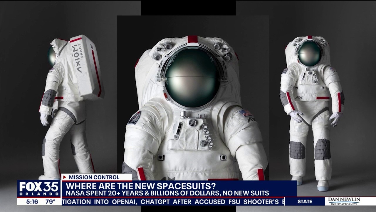 Where are NASA's new spacesuits?