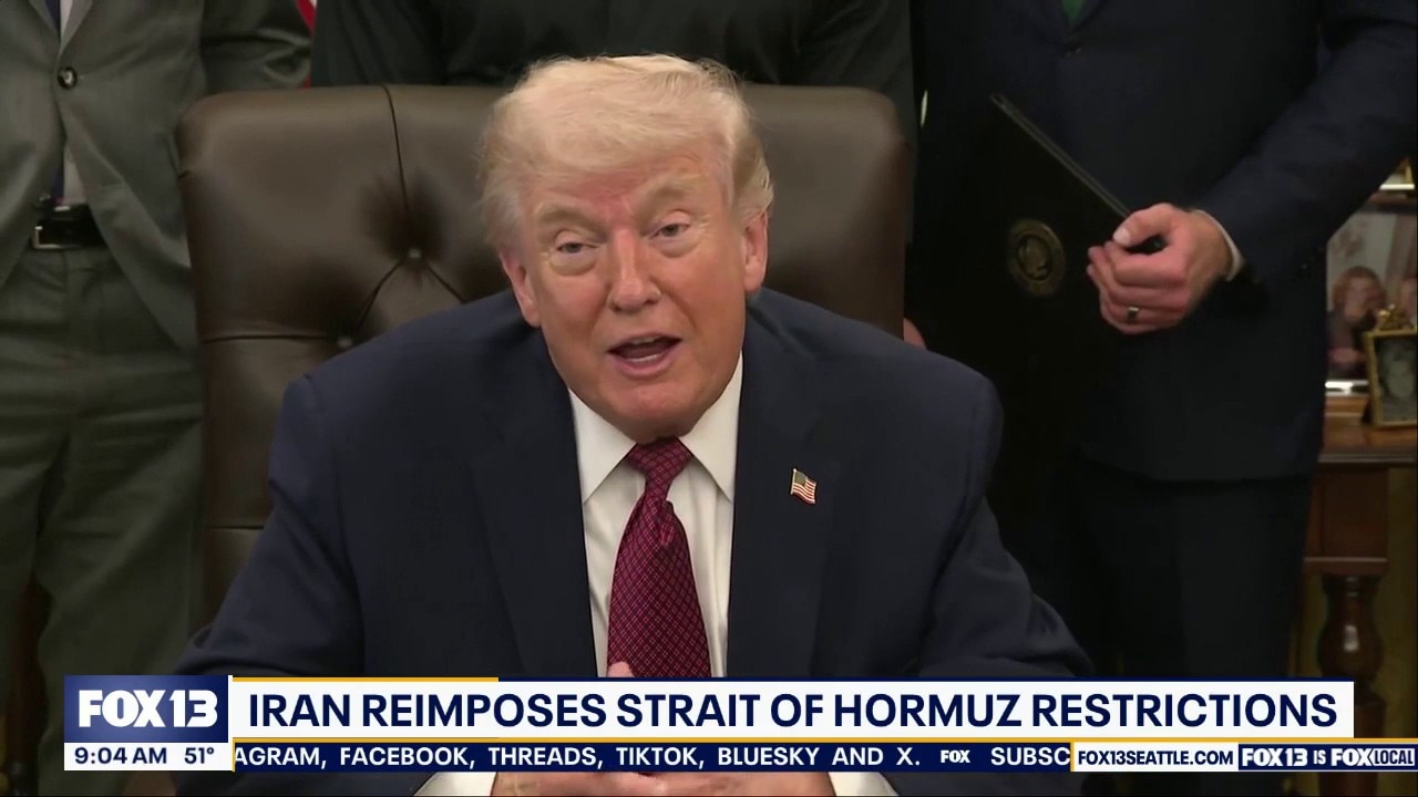 Trump warns Iran as Strait of Hormuz tensions rise