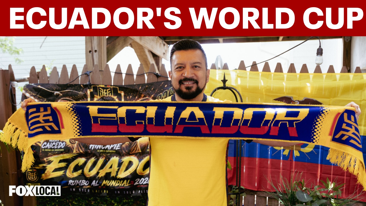 'Now they're coming to me': Lifelong fan reacts to Ecuador's World Cup match in Philadelphia