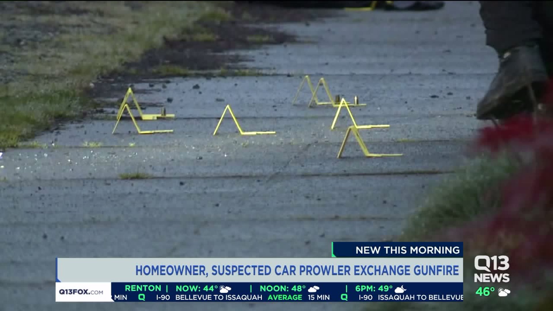 Homeowner, car prowler shoot at each other in Tacoma