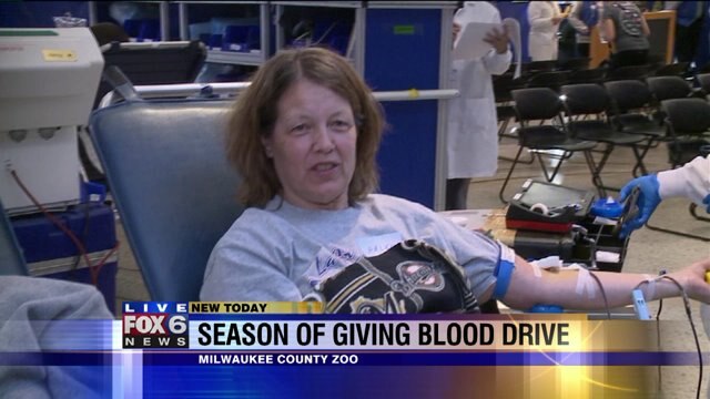 The Season of Giving Blood Drive runs through Tuesday