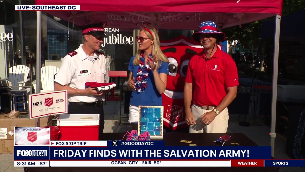 Friday Finds with the Salvation Army, Pentagon Memorial Fund