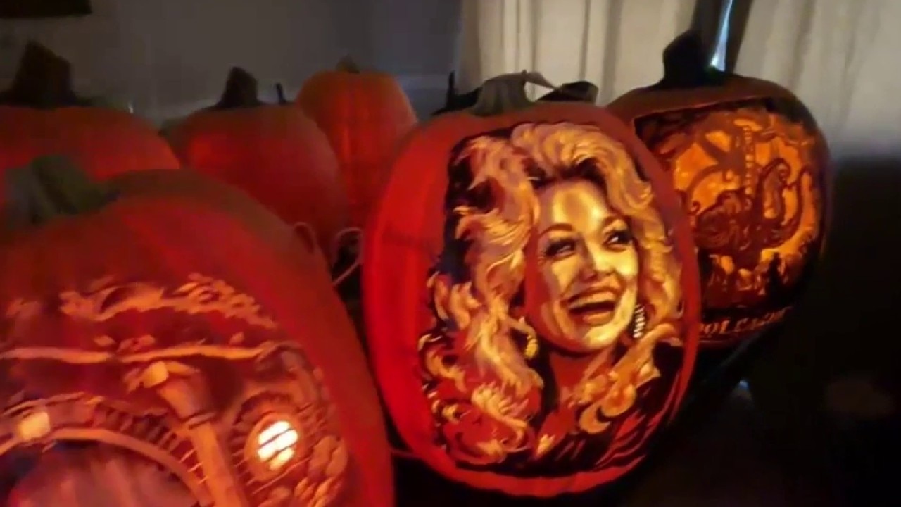 Decatur resident carves beautiful creations into pumpkins