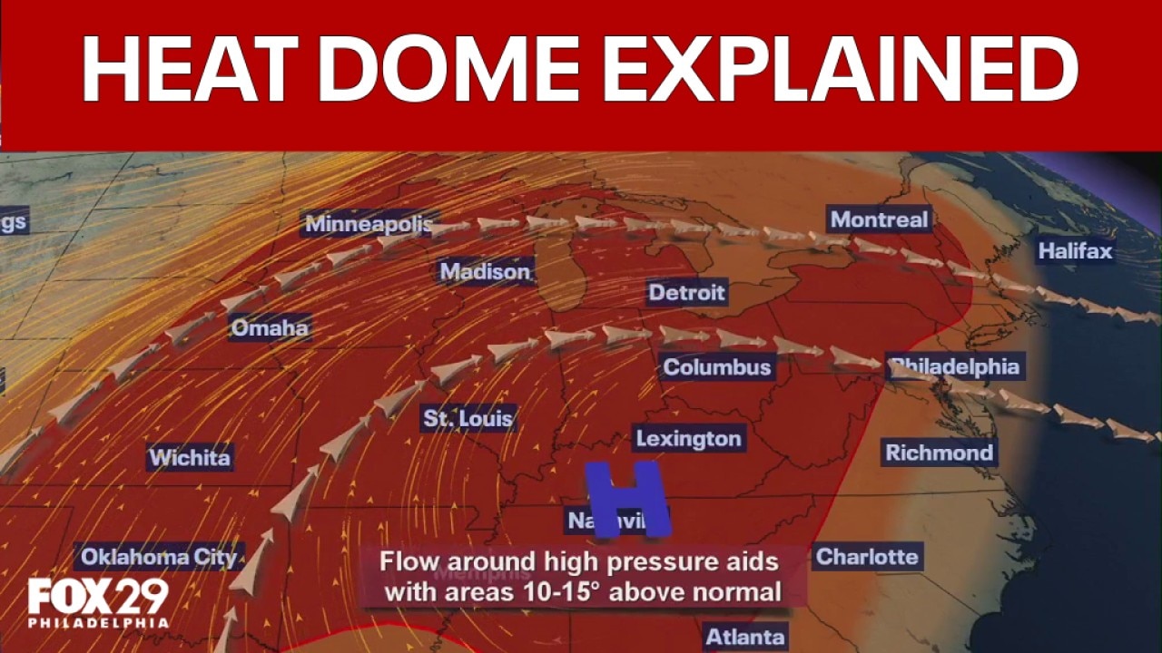 Philadelphia weather: What is a heat dome?