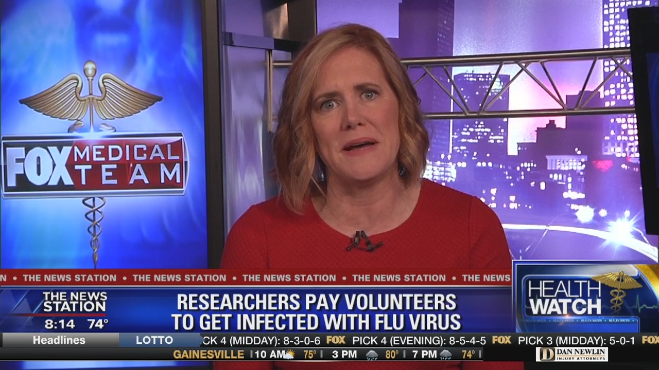 Researchers pay volunteers to get infected with flu virus