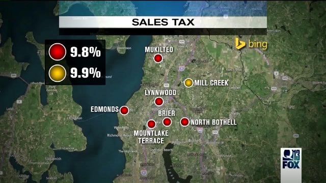 Mill Creek to have highest sales tax in state