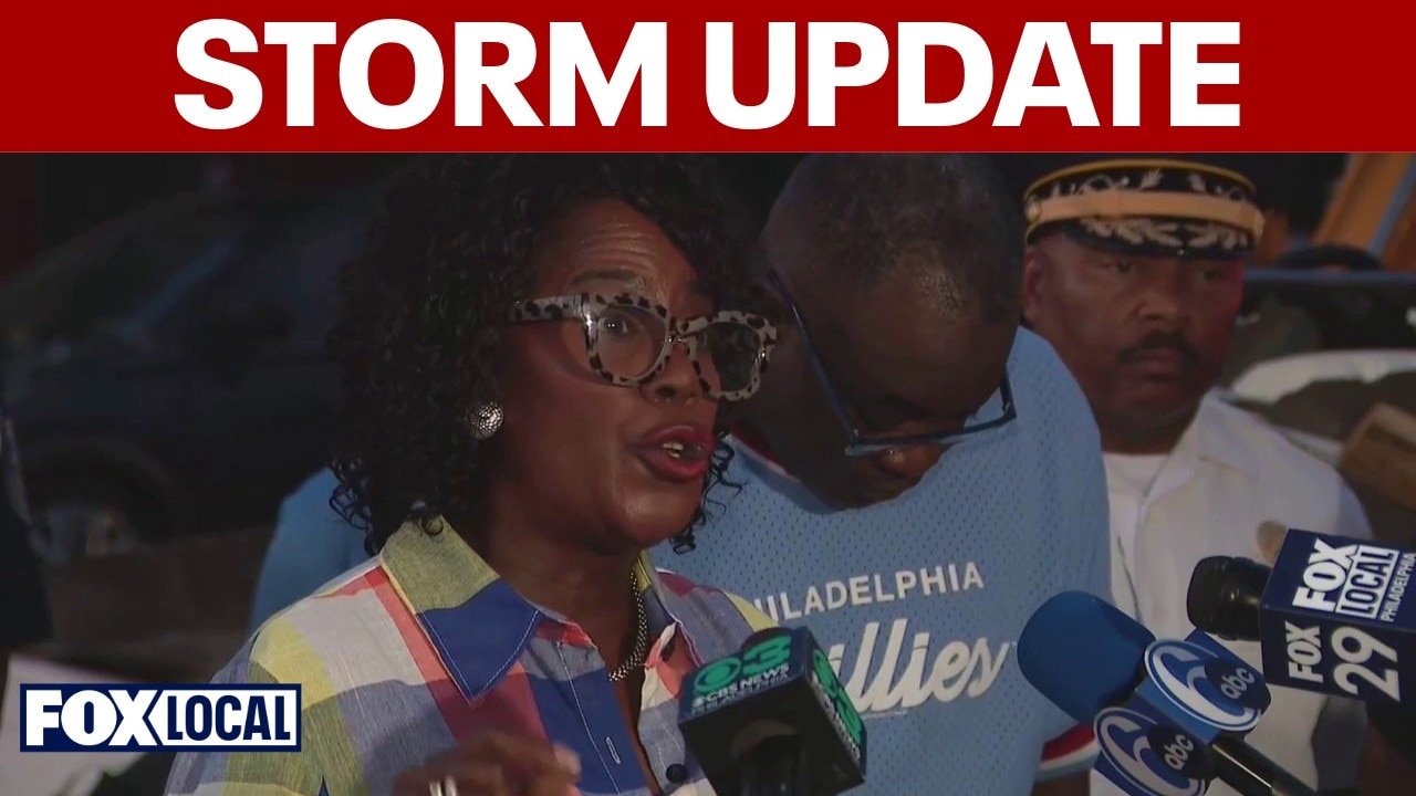 Mayor Parker gives update on Philadelphia thunderstorm damage