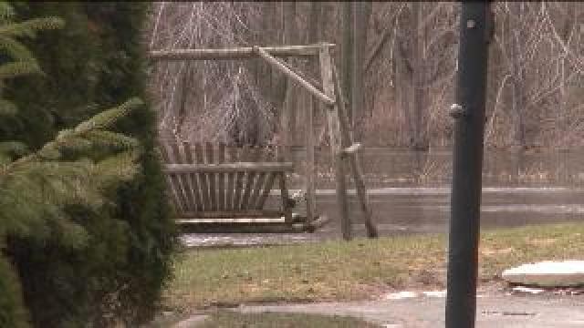 Flooding north of Milwaukee