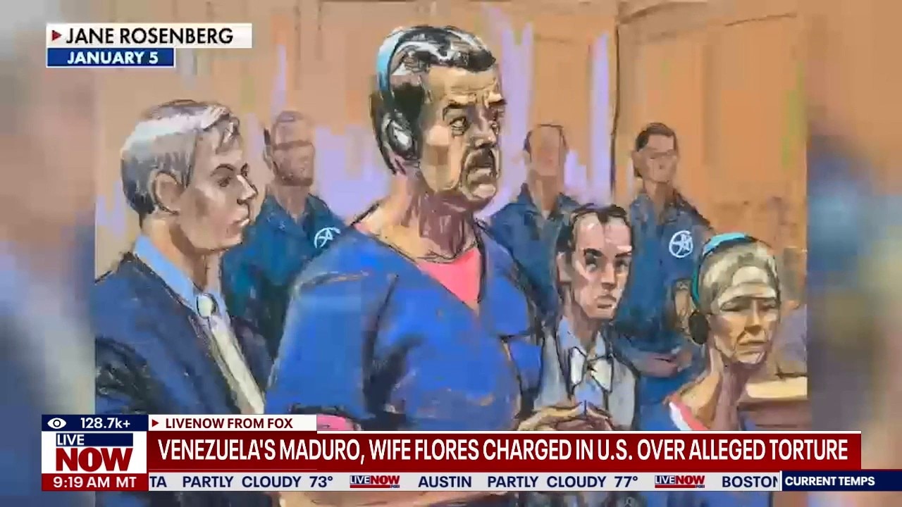 Former Venezuelan President Maduro charged with torture