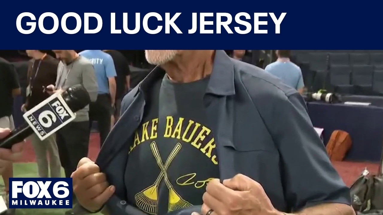 Brewers fans stick to wearing their lucky jerseys game after game