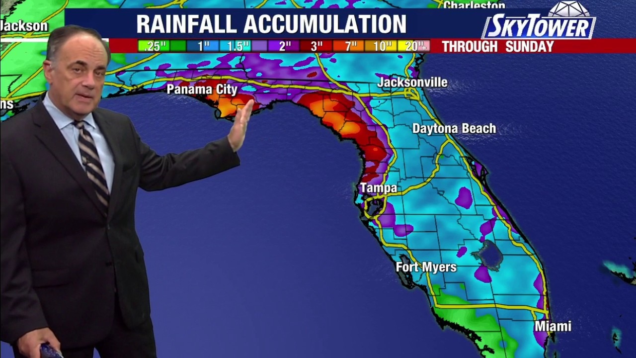 Tampa weather I Friday evening forecast