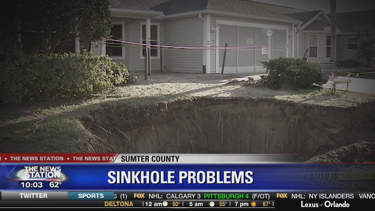 More sinkhole problems for Sumter County community