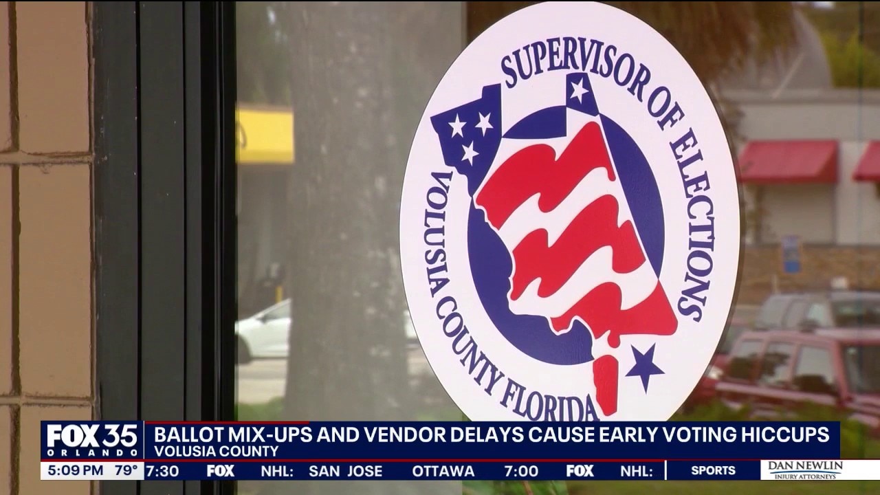 Incorrect mail-in ballots sent to more than 300 Volusia County voters