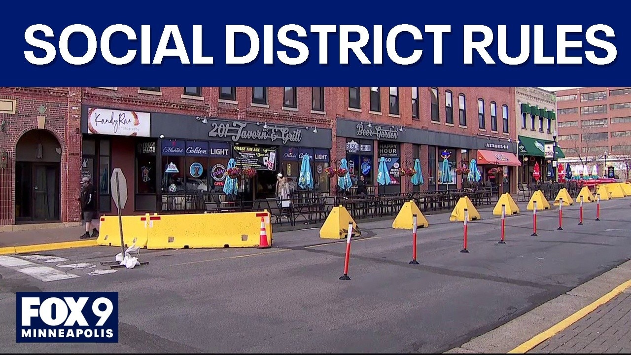 Social district rules under microscope