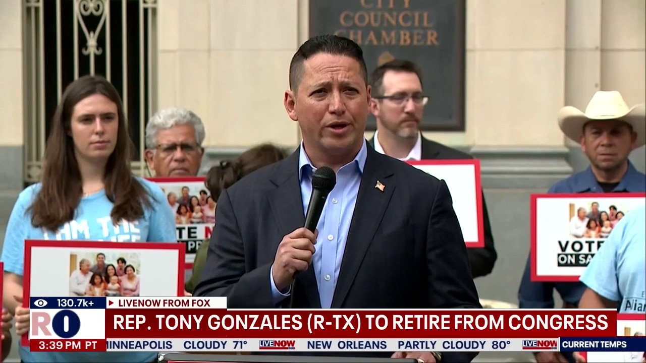 Rep. Gonzales to retire after staffer affair admission