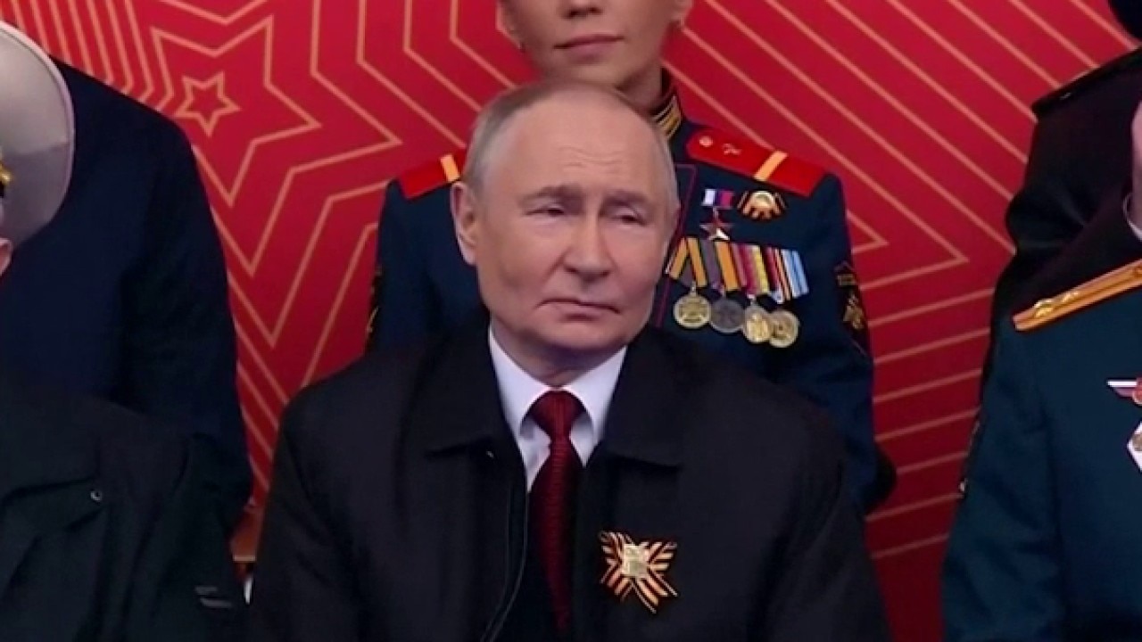 Putin hints at 'end' of war amid scaled-back parade