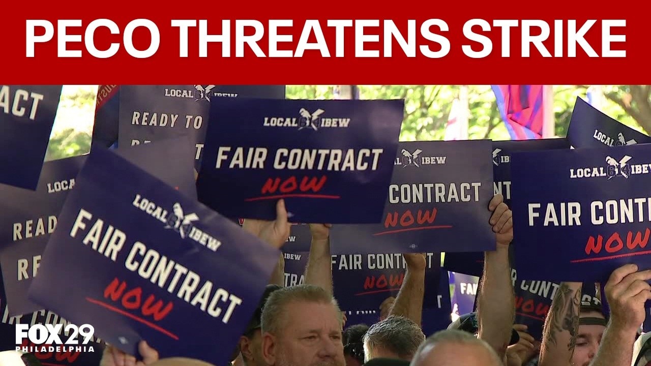 PECO IBEW Local 614 threatens July 4th strike